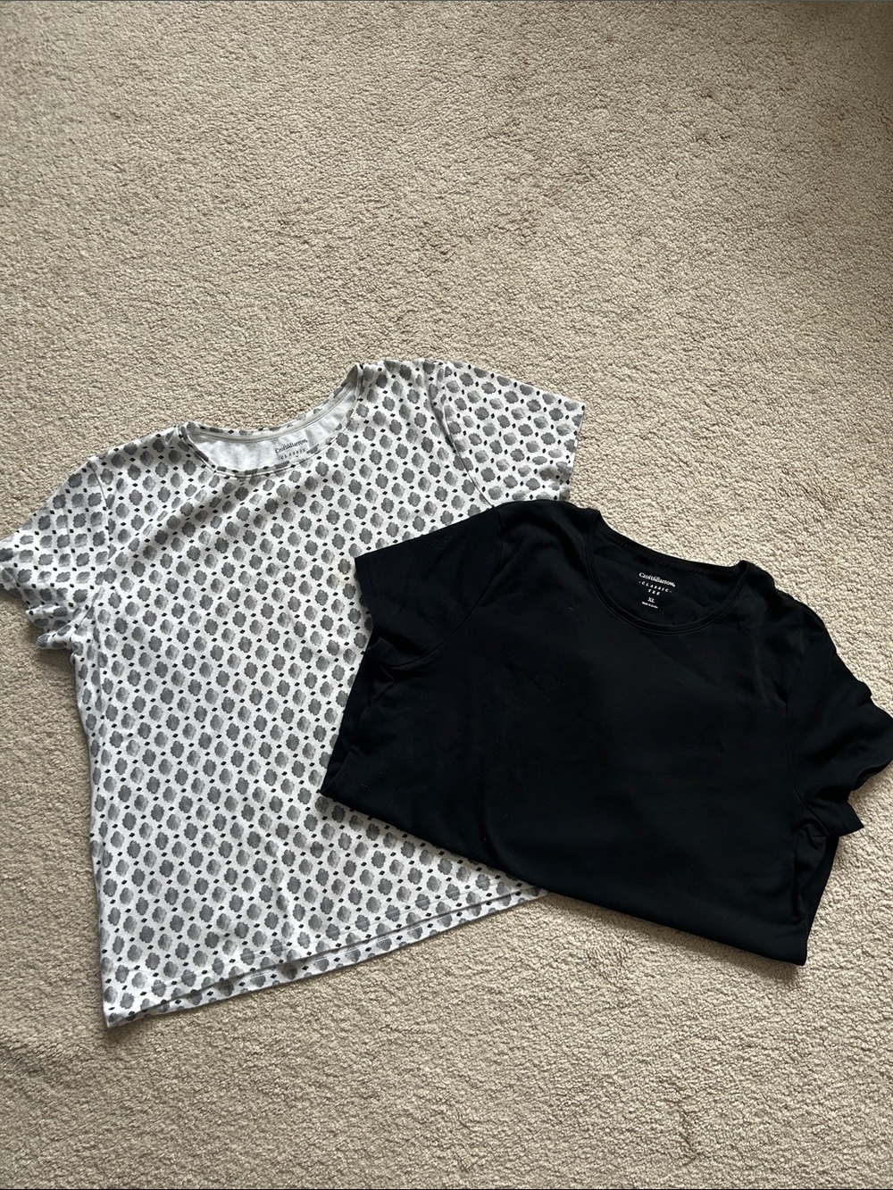 Set of 2 Croft and Barrow Classic Fit T Shirts